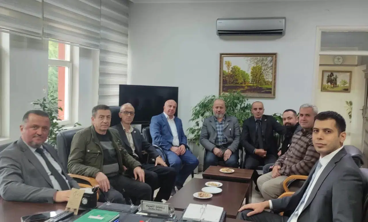 Kaymakam Akman, Başkan Dereli’yi Ziyaret Etti