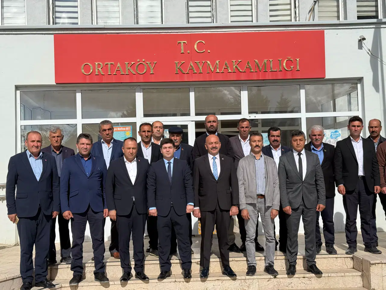 Kaymakam Sağır, Muhtarları Kabul Etti