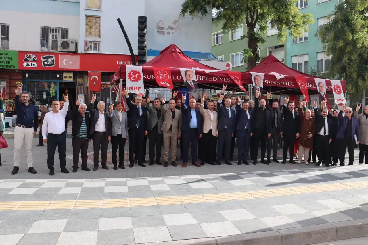 MHP, Sungurlu’da Üye Kayıt Standı Açtı