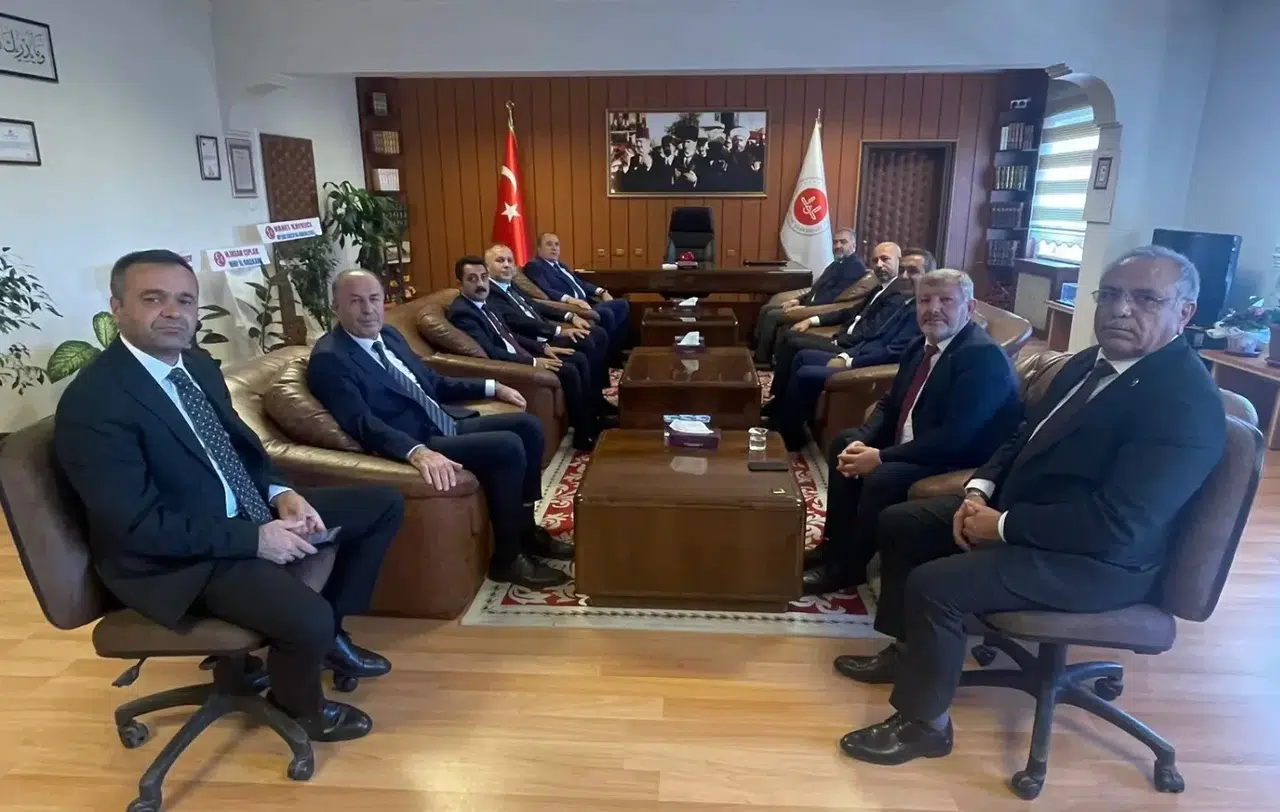 MHP Heyeti, Müftü Yıldırım’ı Ziyaret Etti