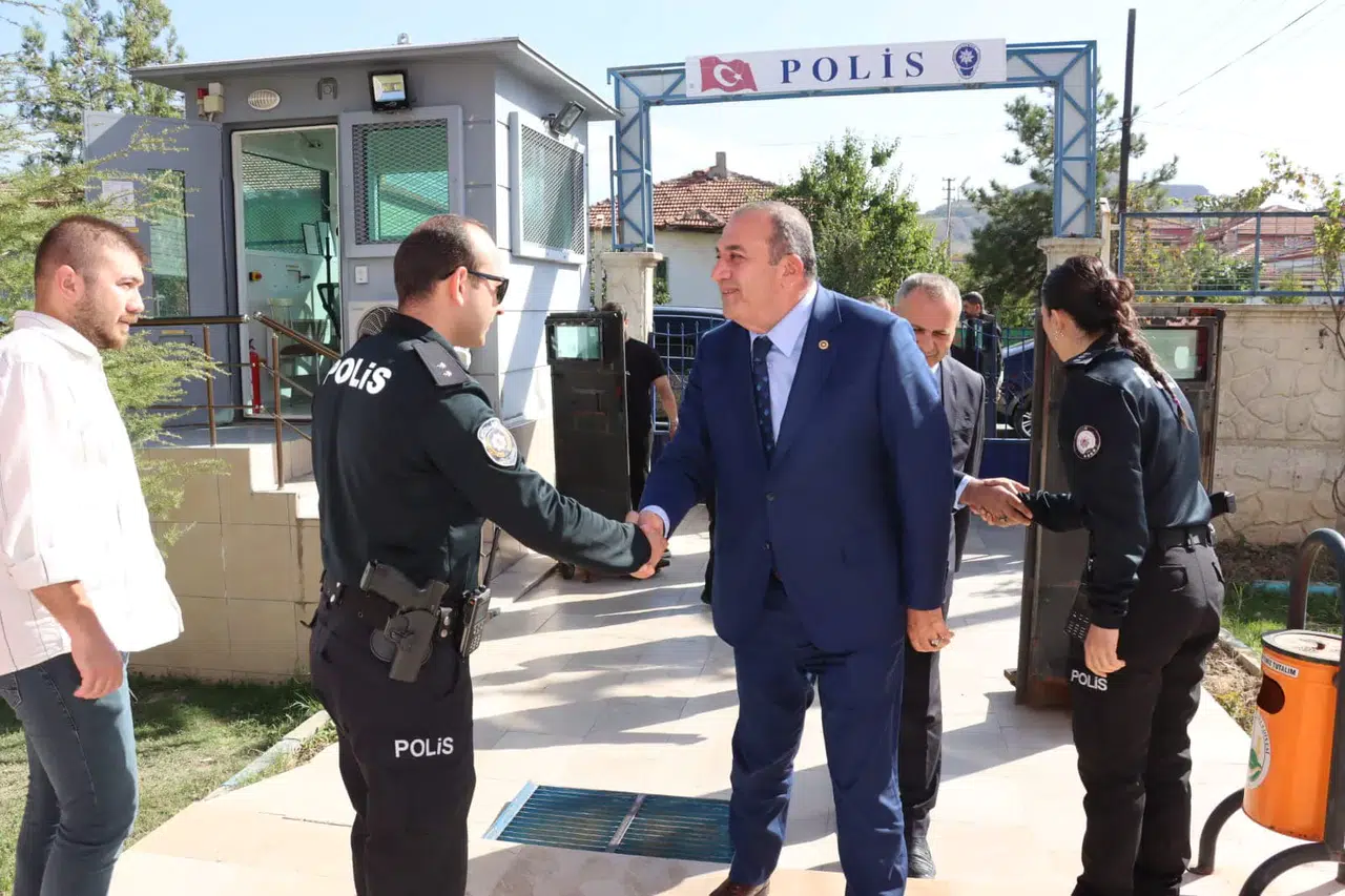 MHP’lilerden Başsavcılık ve Emniyete Ziyaret