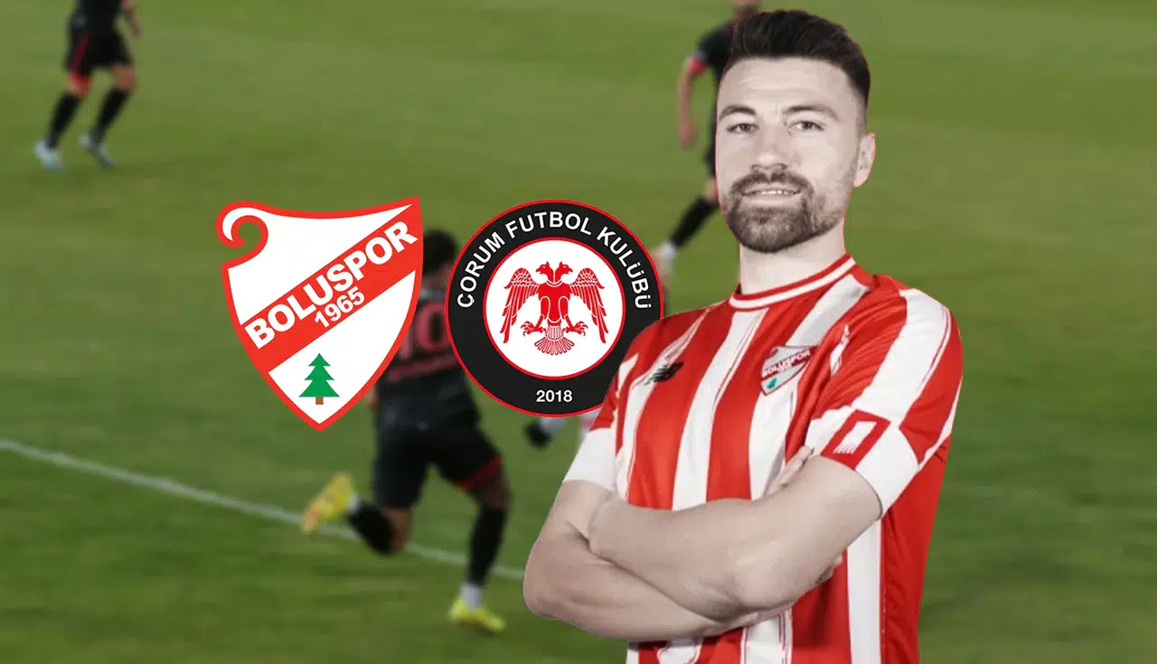 Boluspor-Çorum FK Maçının Oyuncusu Hüsamettin Oldu