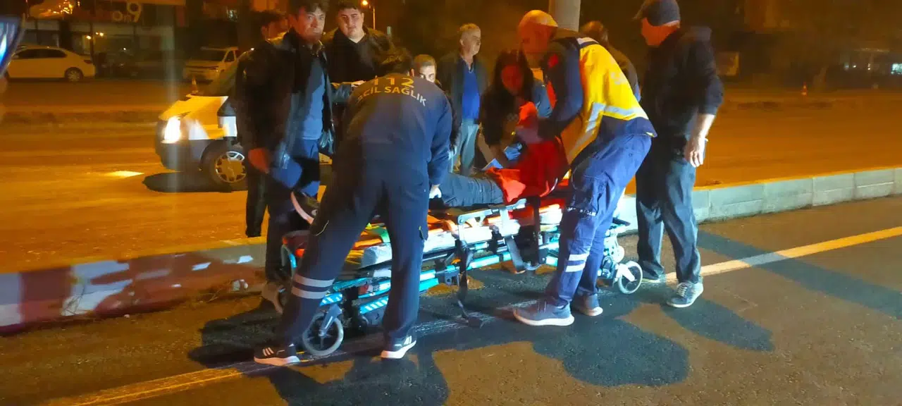 Motosiklet Otomobil ile Çarpıştı: Bir Yaralı