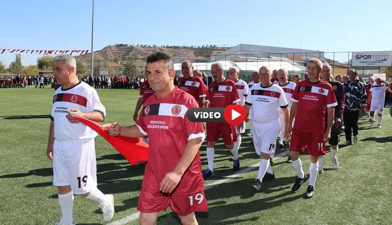 Sungurlu ve İskilip’te Veteranlar Maçı