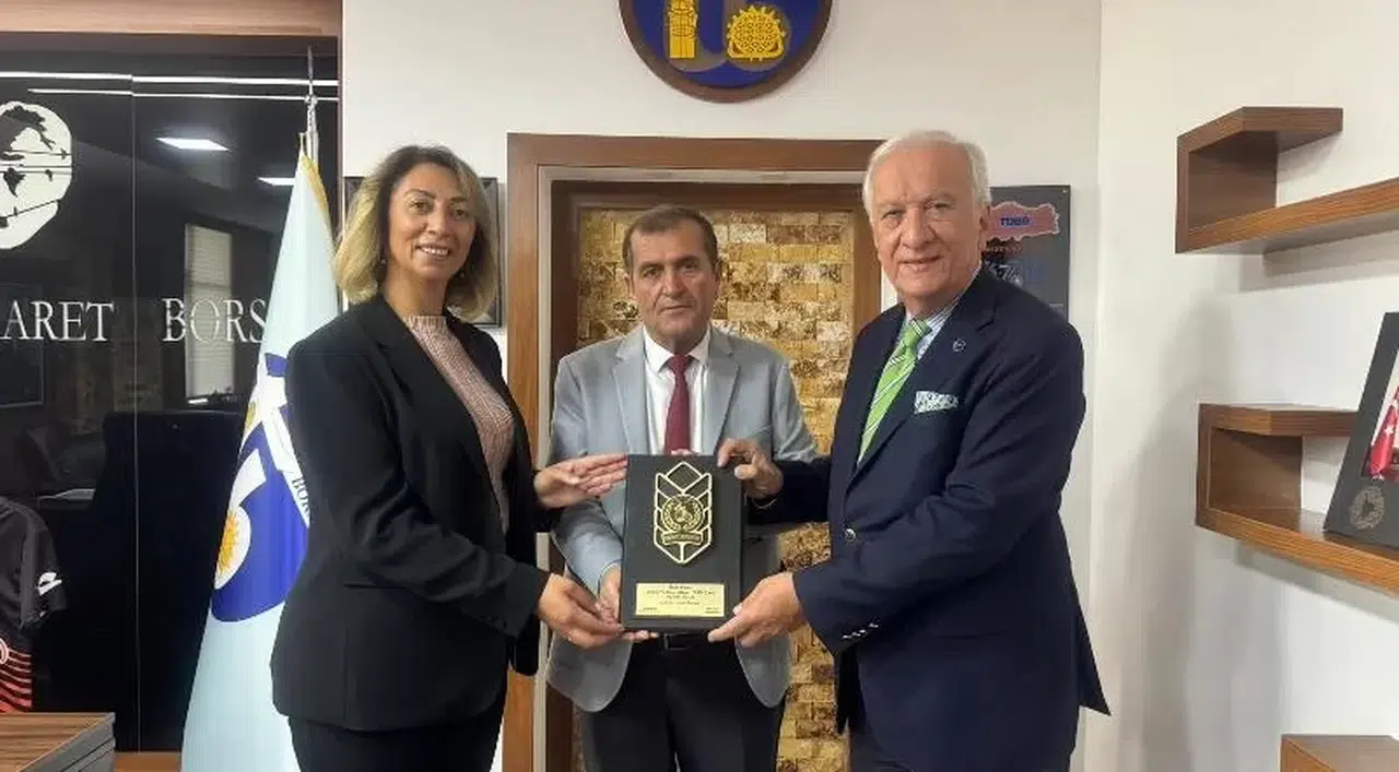 Türk-Alman Heyetinden Ticaret Borsası’na Ziyaret