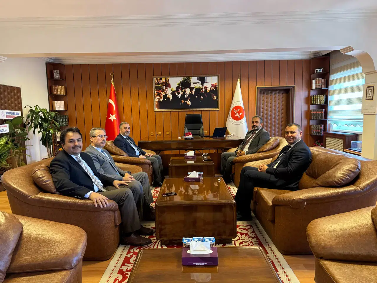 Yağbat’tan Müftü Yıldırım’a Ziyaret