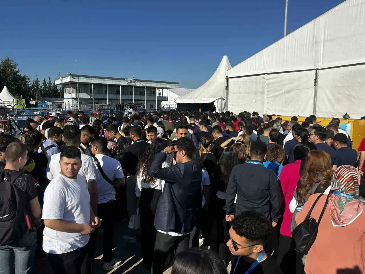 Açılıştan Saatler Evvel Teknofest Yoğunluğu