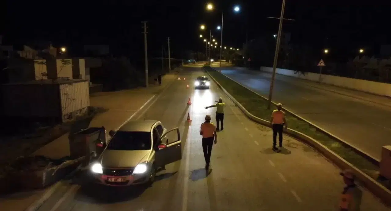 Alkollü Şoförler Dronla Tespit Edildi