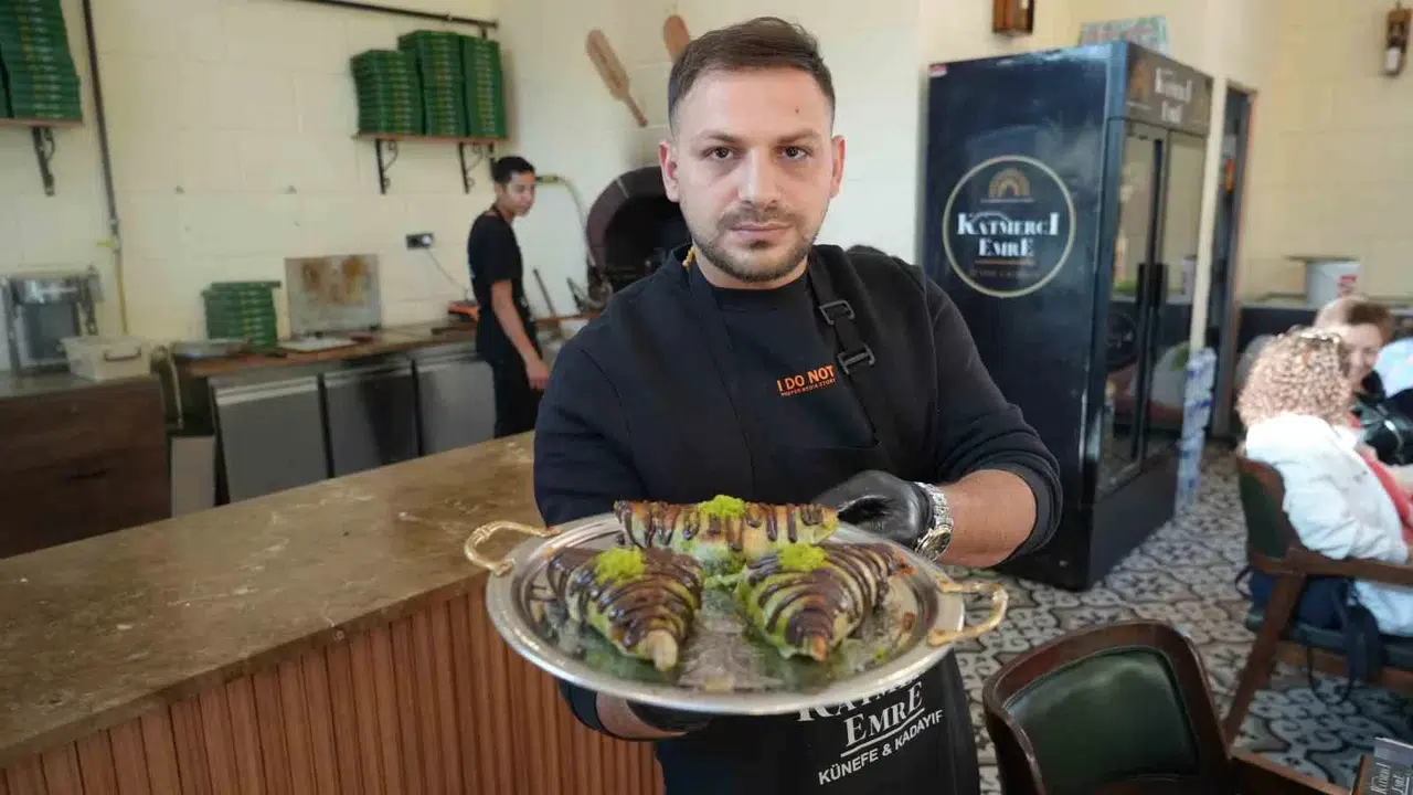 Gaziantep’in 500 Yıllık Katmeri Dubai Çikolatasıyla Buluştu