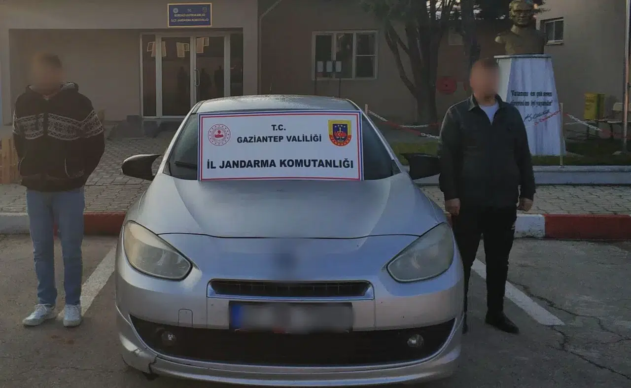 Gaziantep’te Kaçak Göçmen Organizatörü 3 Şahıs Suçüstü Yakalandı