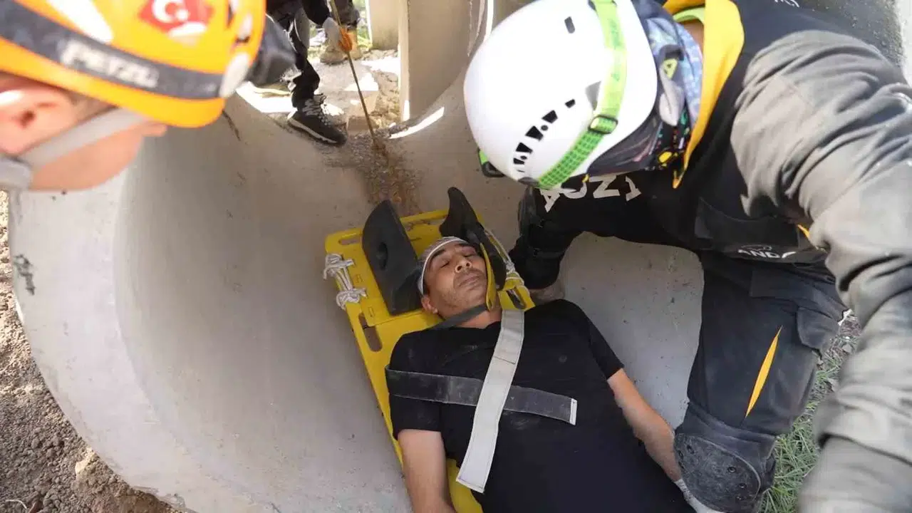 Kırıkkale’de 5.2 Büyüklüğünde Sarsıntı Senaryosuyla Tatbikat Yapıldı
