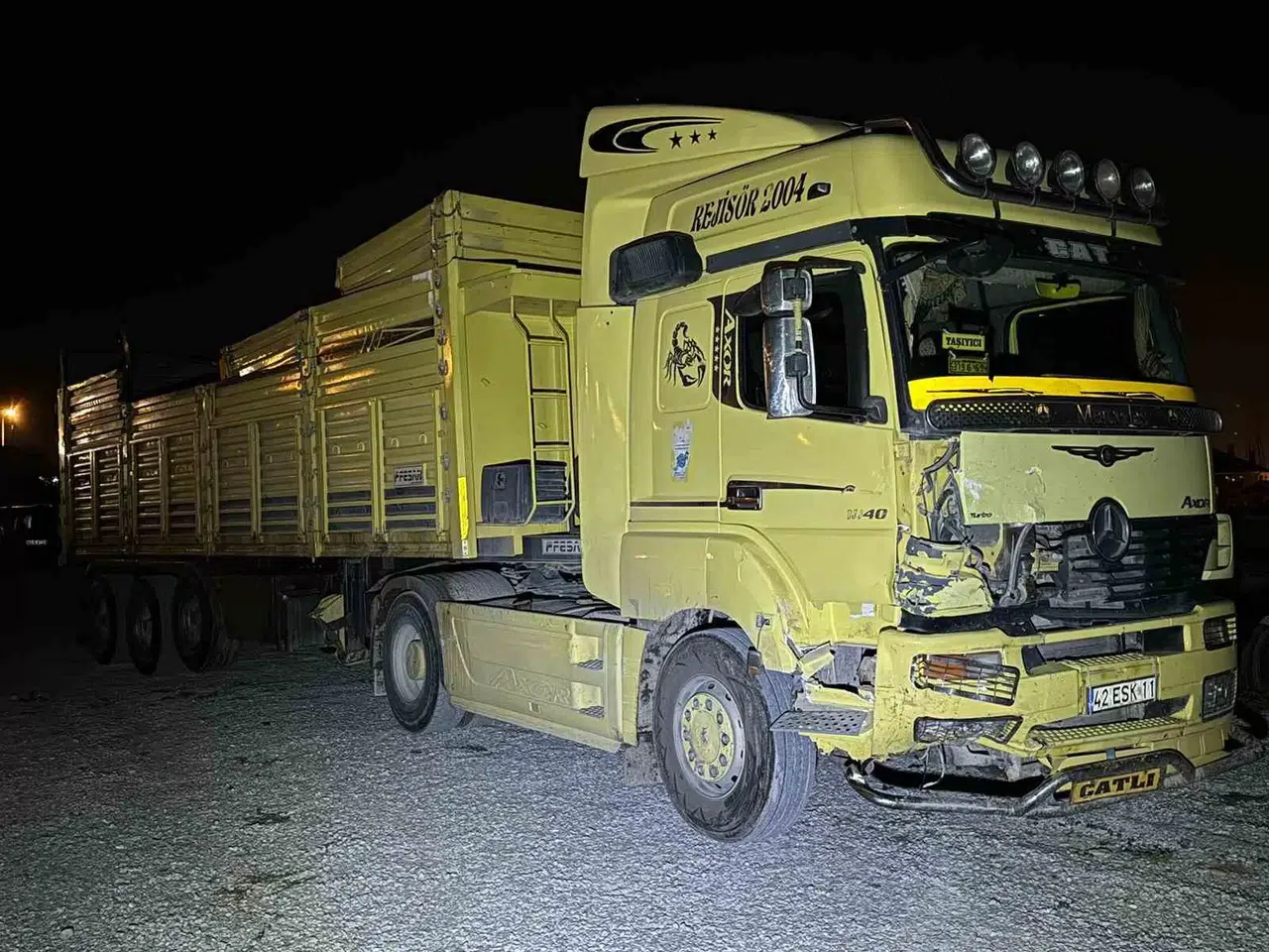 Konya’da Alkollü Şoförün Kullandığı Tır Dehşeti: 2 Meyyit, 2 Yaralı