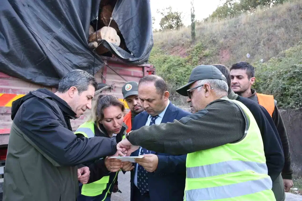 Ormanda Taşınabilir Denetim Noktalarıyla Şok Kontroller
