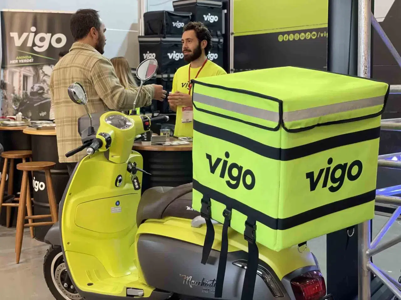 Vigo Kurye, 22. Bayim Olur Musun Fuarı’nda Eser ve Tahlillerini Tanıttı