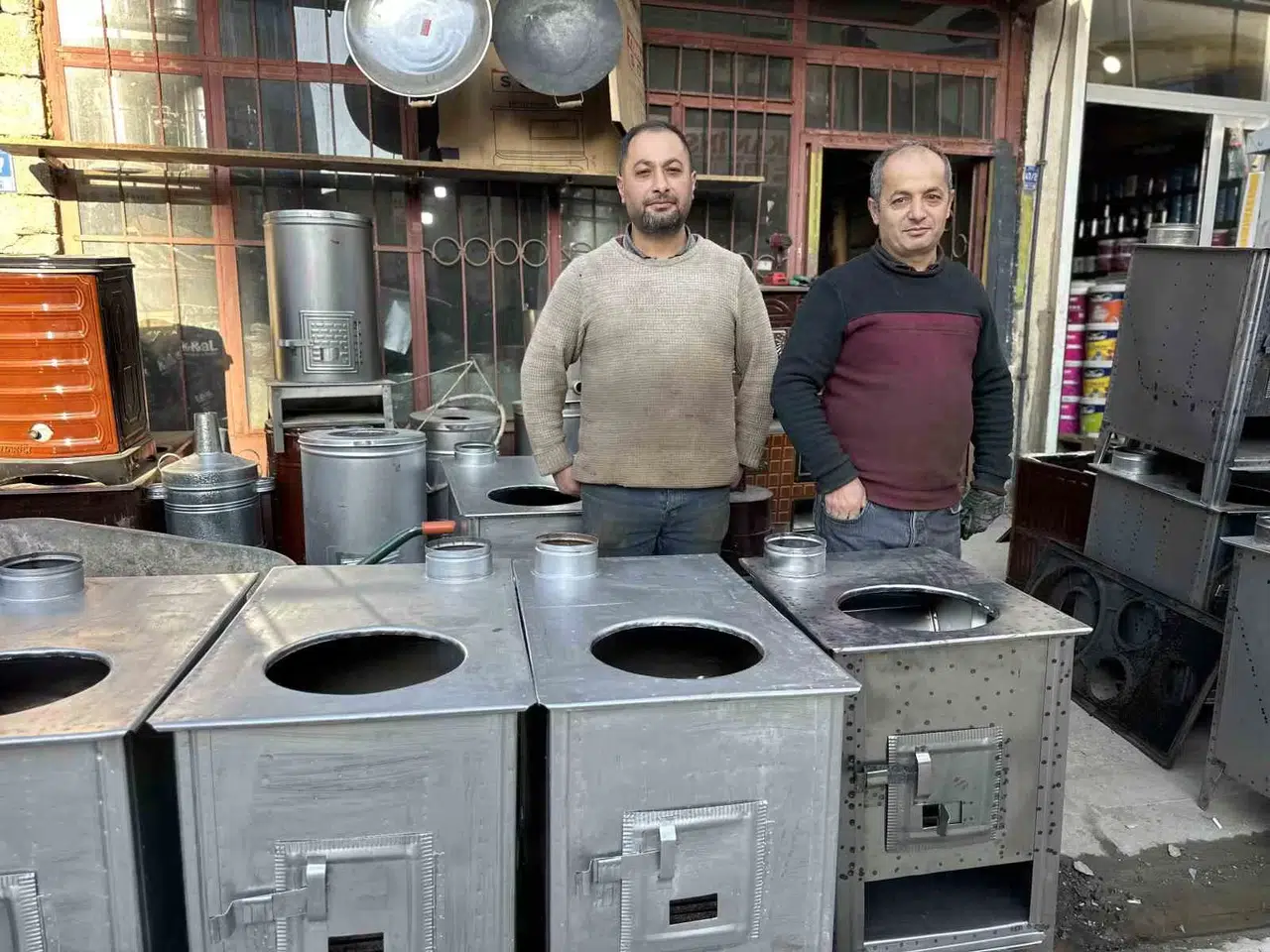 30 Yıldır Sobacılık Mesleğini Sürdürüyorlar
