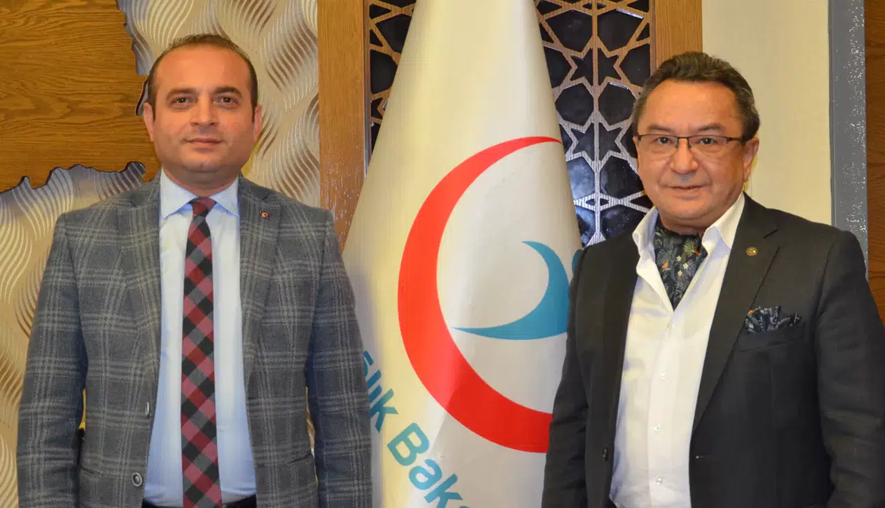 Ayhan Aykanat’tan Başhekim Doç. Dr. Komut’a Ziyaret