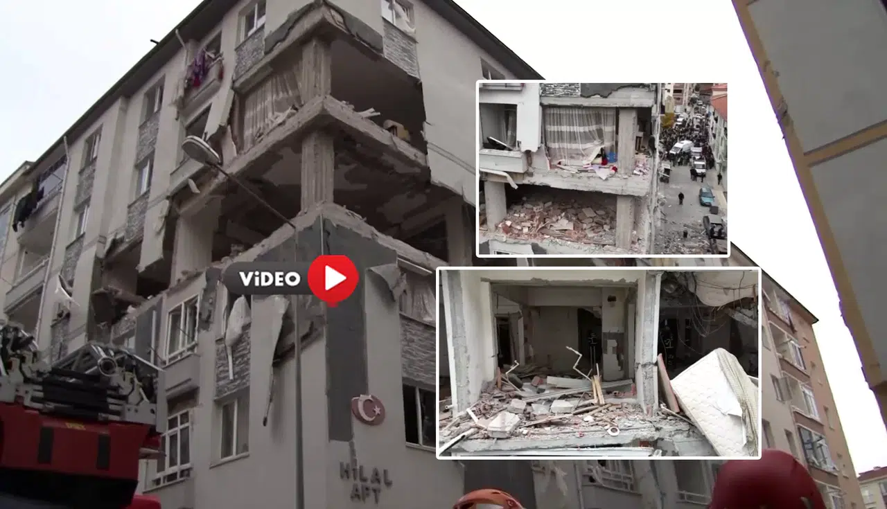 Çorum’da Korkunç Patlama, Cadde Savaş Alanına Döndü