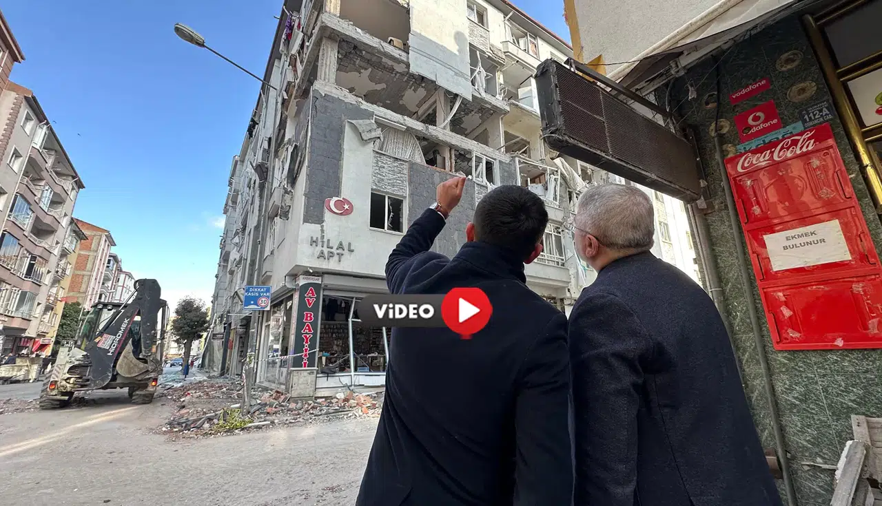 Çorum’da Patlama Yaşanan Bina Yıkılabilir