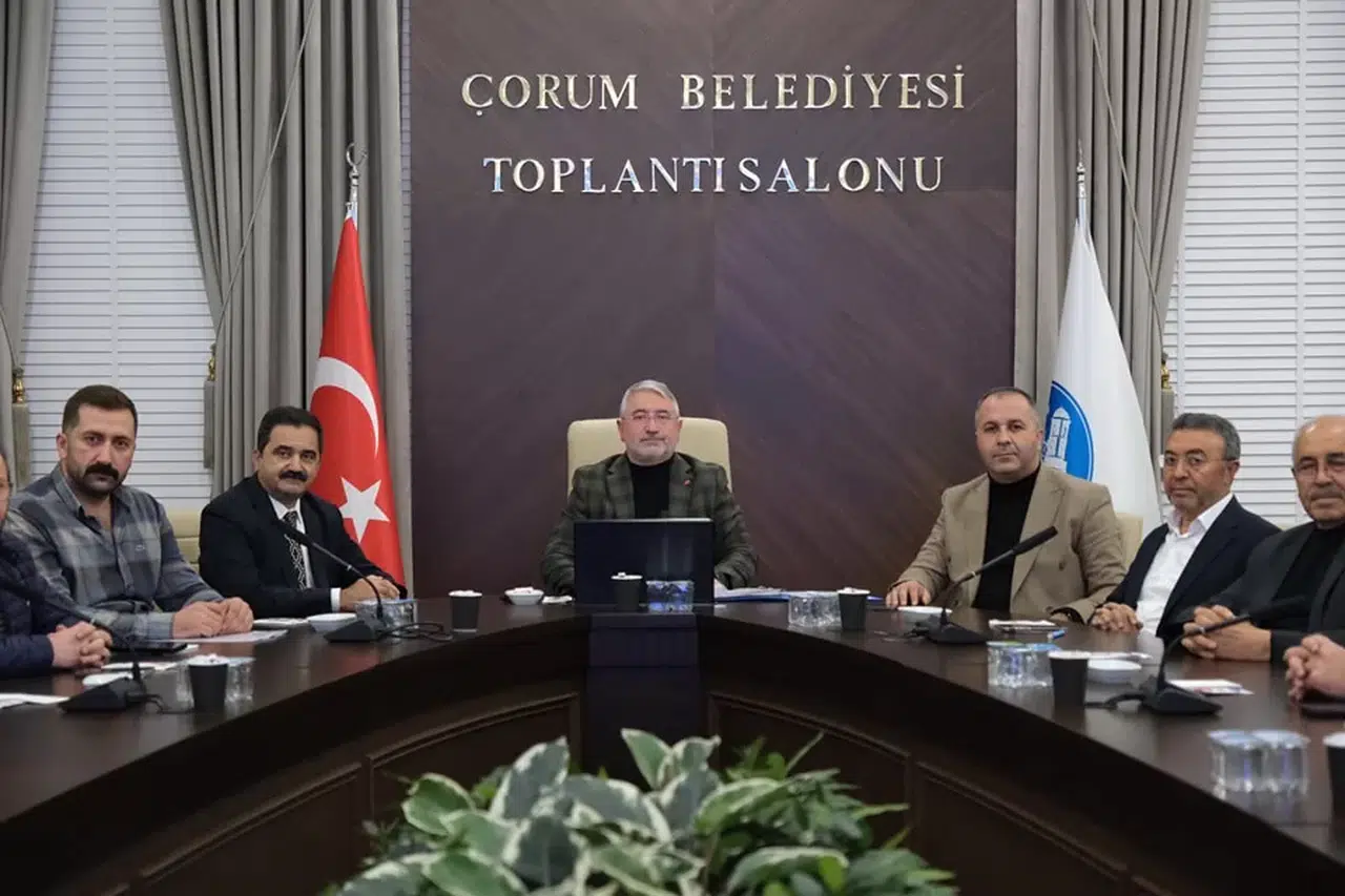 Cumhur İttifakı Belediyede Toplandı