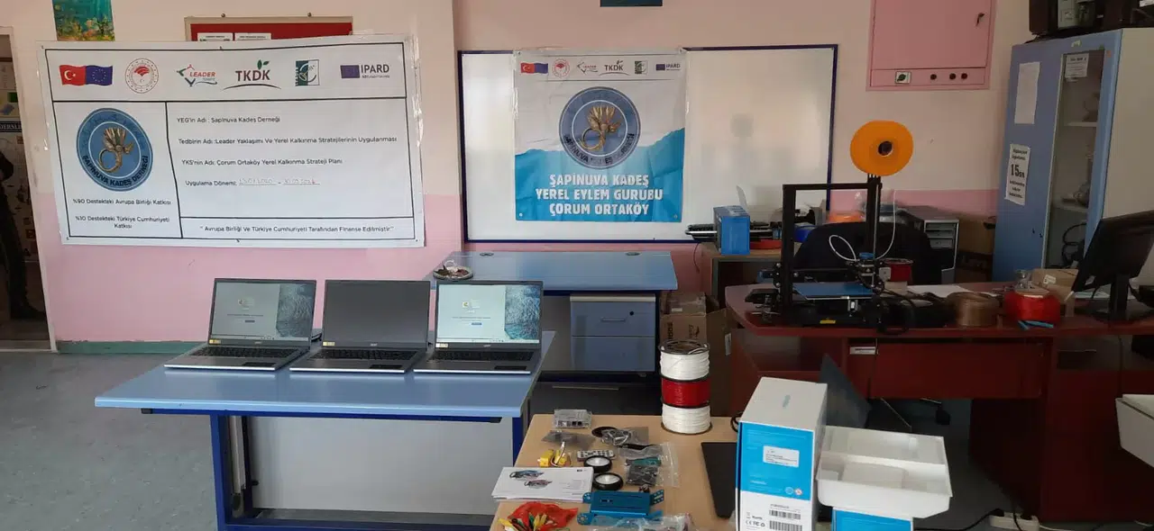 Cumhuriyet Ortaokulu'nda Teknoloji Sınıfı Açıldı