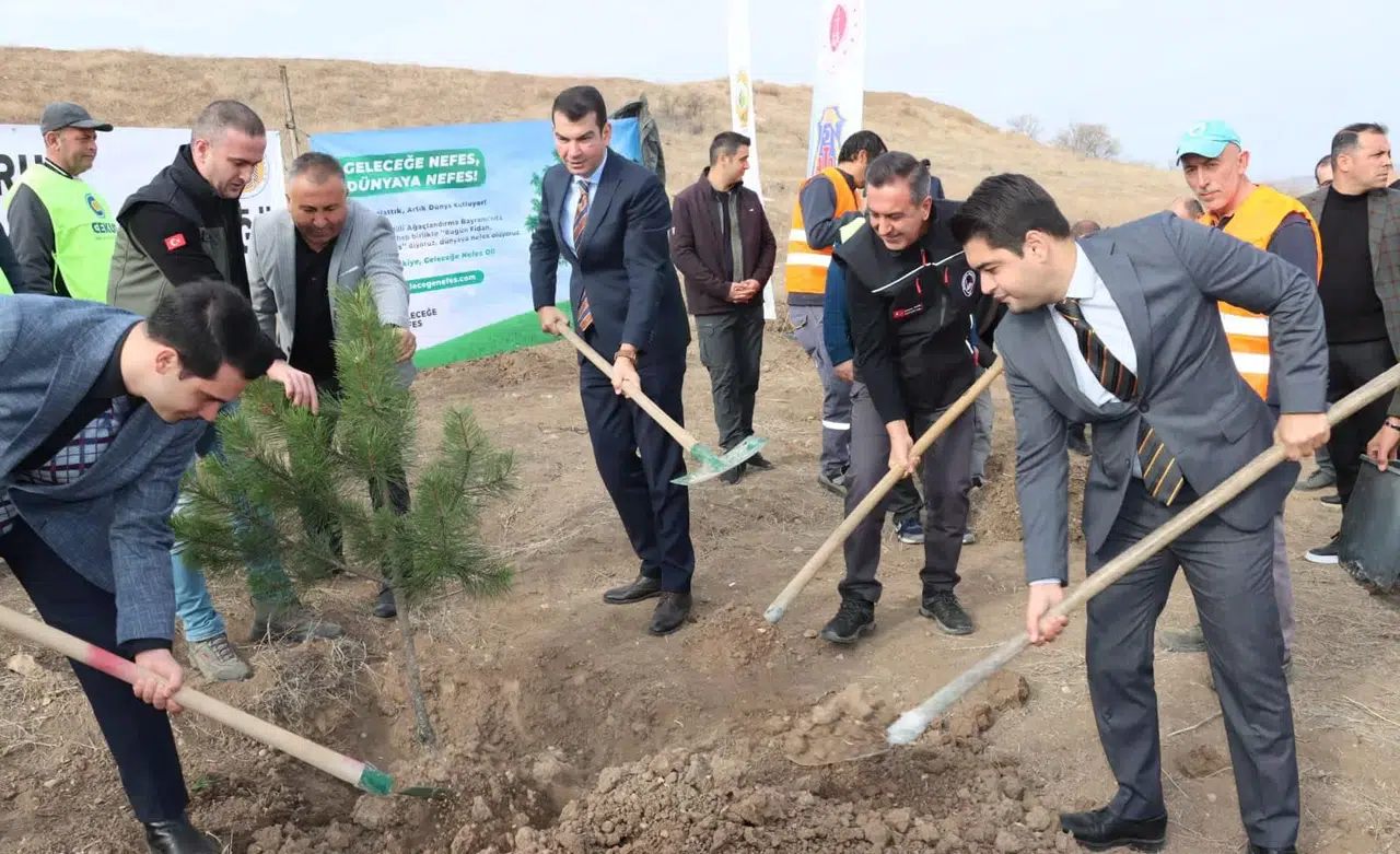 Fidanlar; Ölen, Doğan ve Evlenenler İçin Dikildi