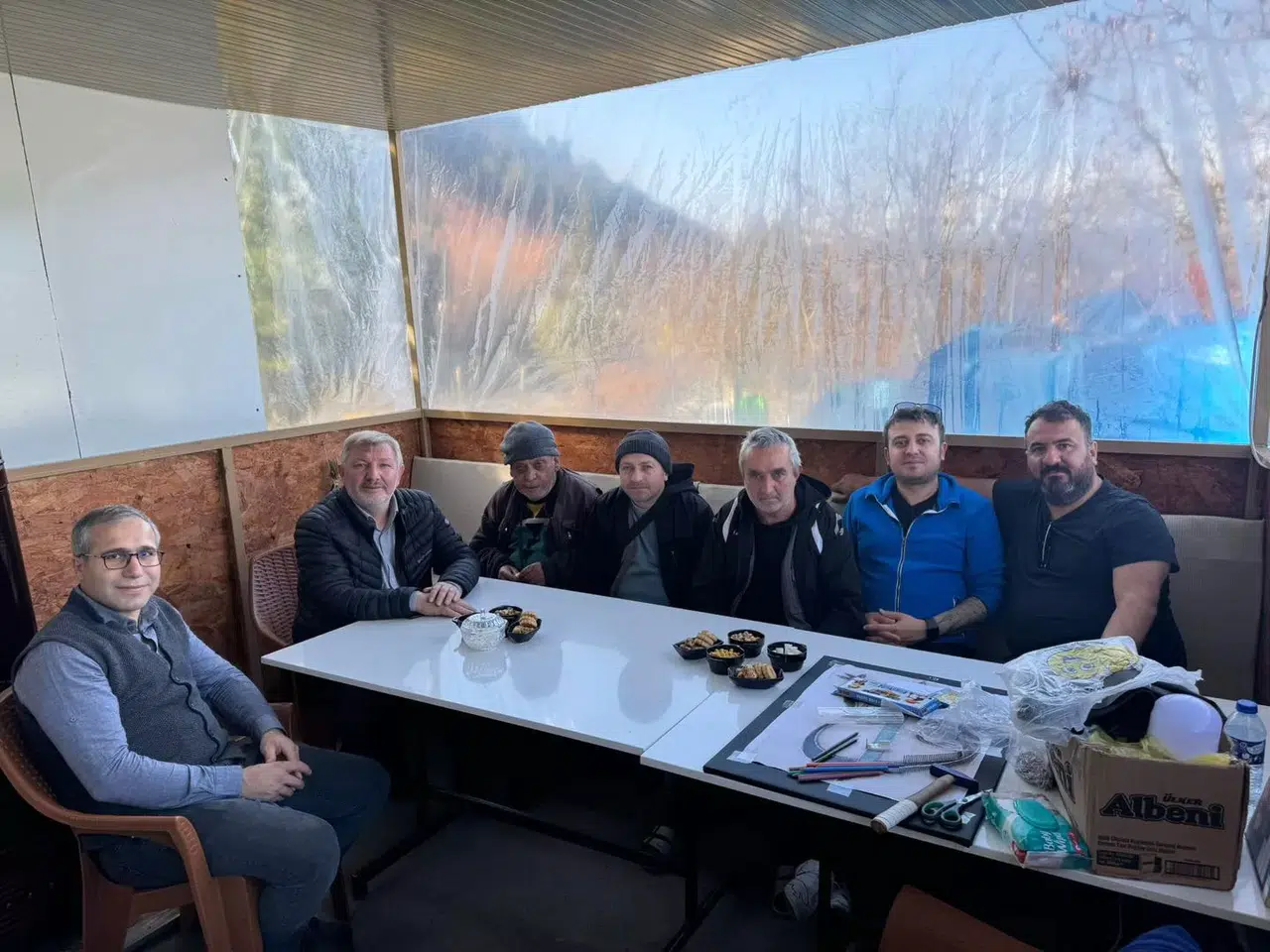 Gelgör, Laçin'deki Bakım Evi Sakinlerini Ziyaret Etti
