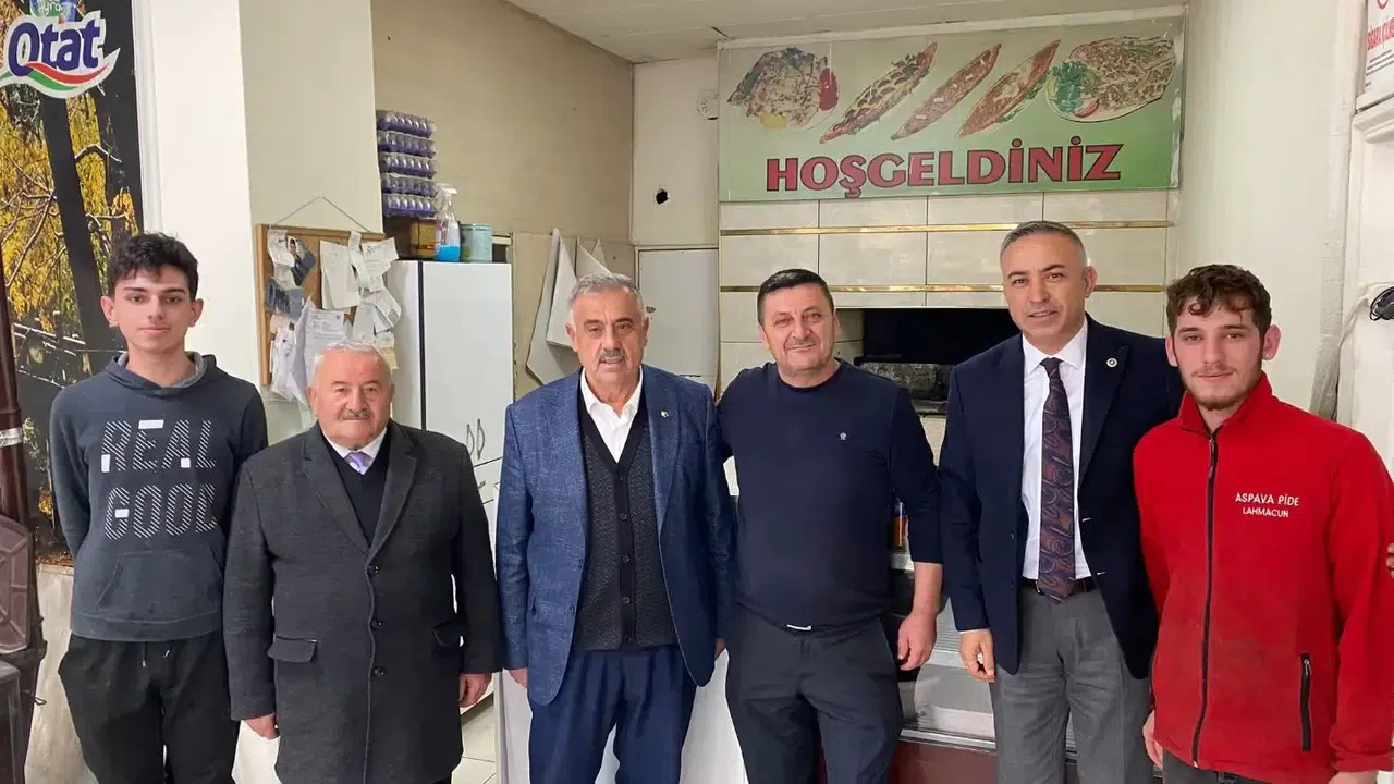 Gür ve Tahtasız Osmancık’ta Esnaf Ziyaret Etti