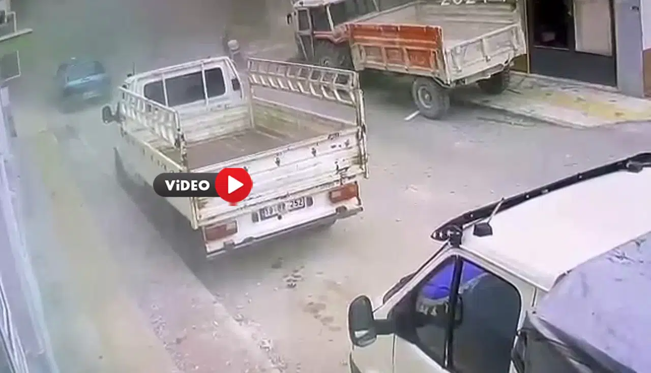 Osmancık Caddesi’ndeki Patlama Anı Kamerada