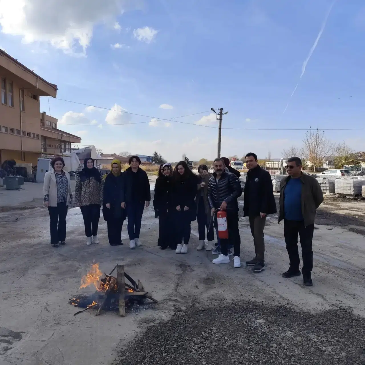 Sungurlu’da Yangın Tatbikatı