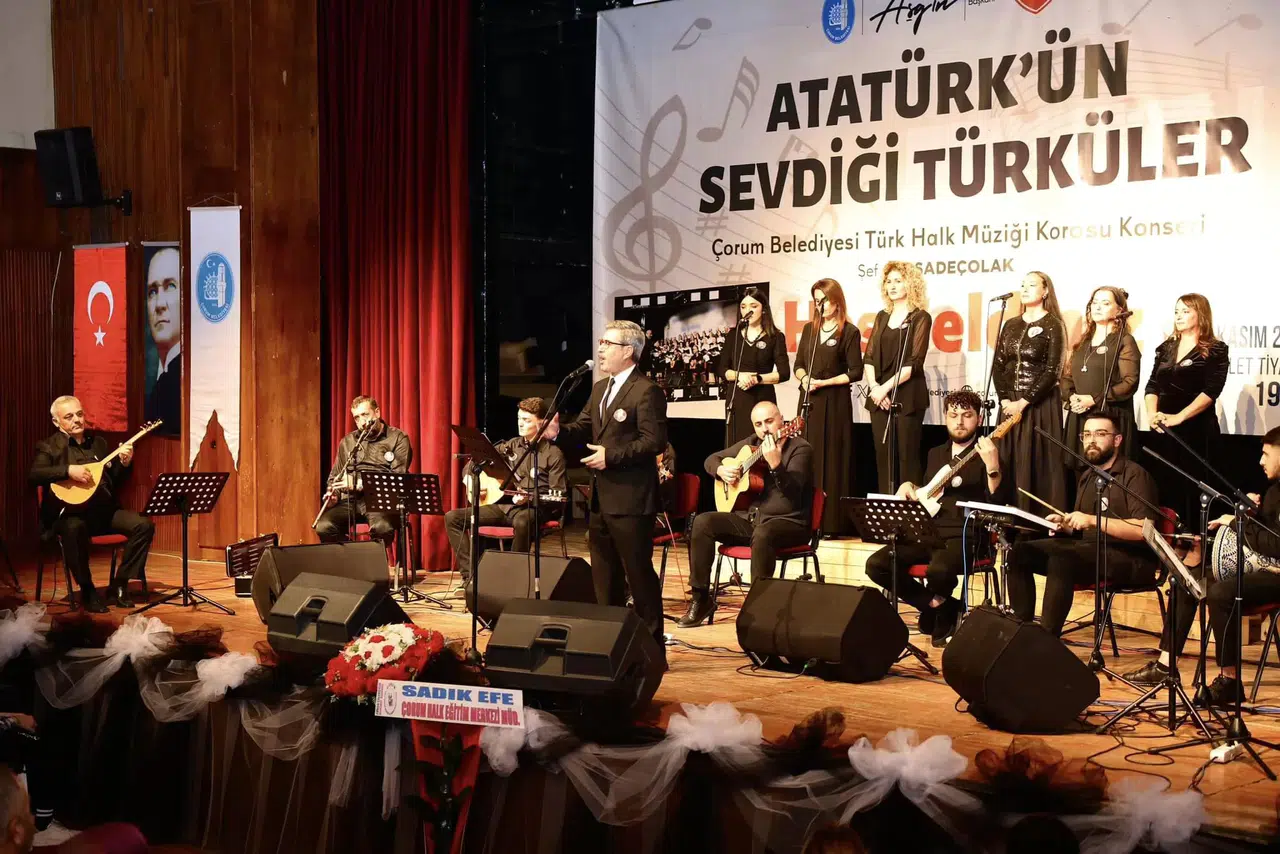 THM Korosu, Atatürk'ü Sevdiği Türkülerle Andı