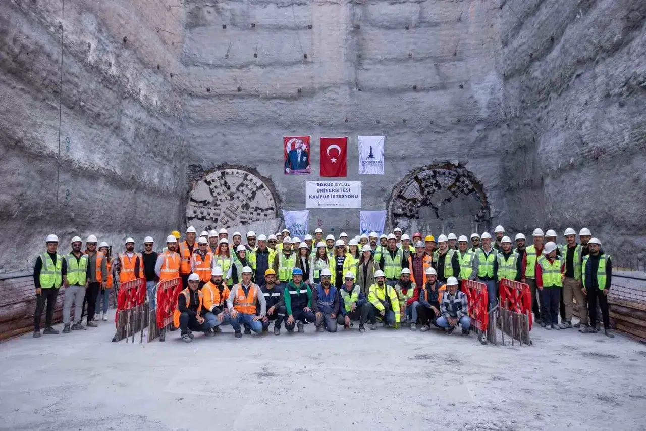 Buca Metrosu’nda Tarihi Gün