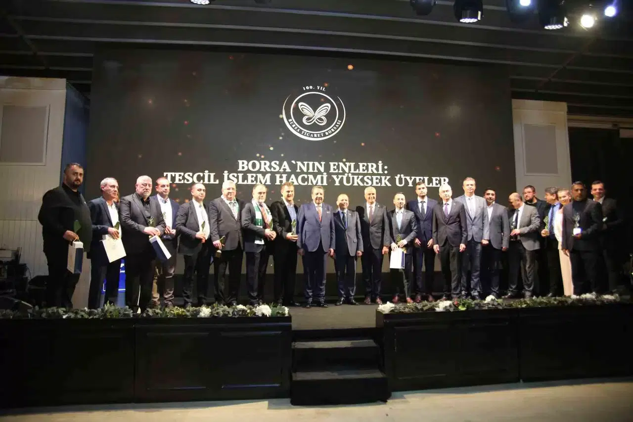 Bursa Ticaret Borsası 100. Yıl Ödül Merasimi Düzenledi