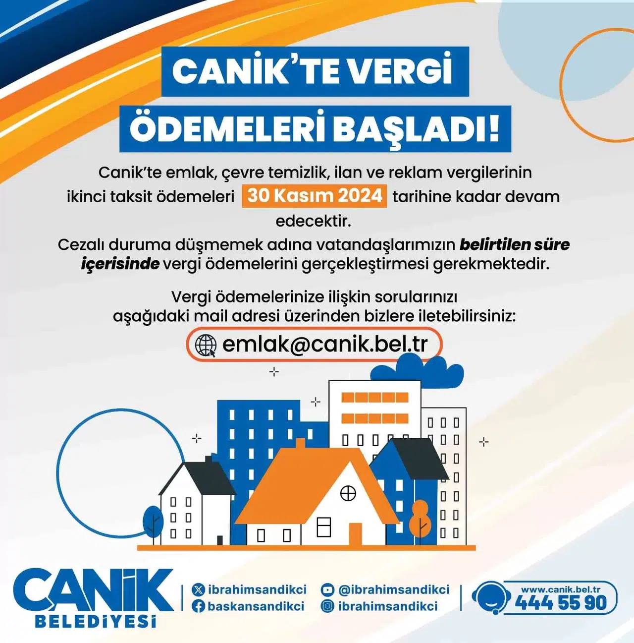 Emlak ve Çtv’de Son Gün 30 Kasım
