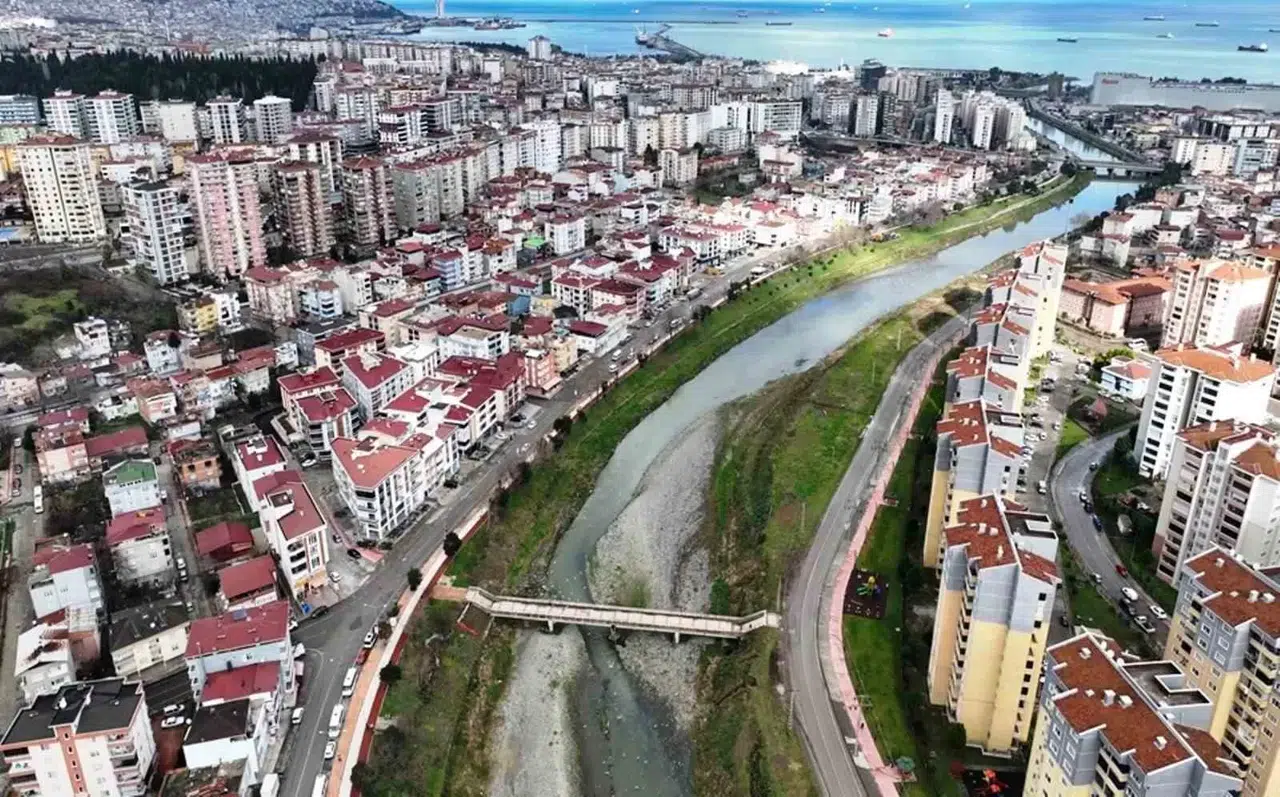 Samsun’da Taşkın Denetim Yapılarının Üretimine Devam Ediliyor