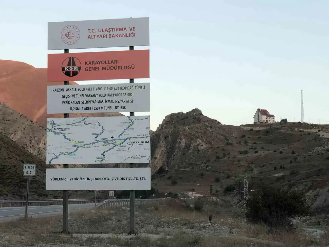 Üretim İşi Bayburt Group Tarafından Sürdürülen ve 12 Yıldır Bitmeyen Tünelden Şoförler Umudunu Kesti