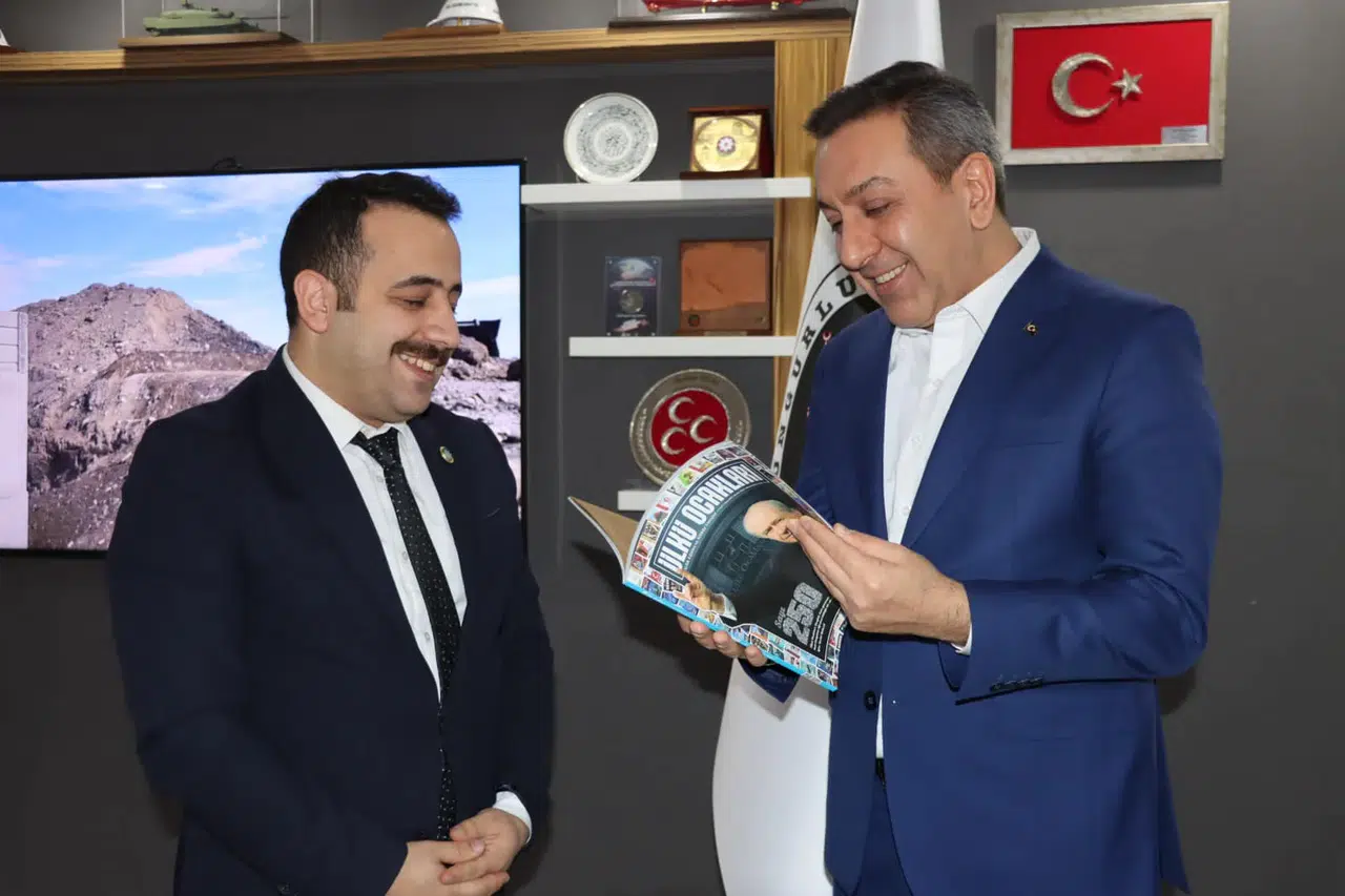 250’nci Sayıyı Teslim Aldı
