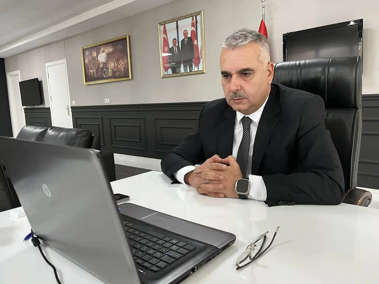 Ahlatcı, İstişare Toplantısına Katıldı