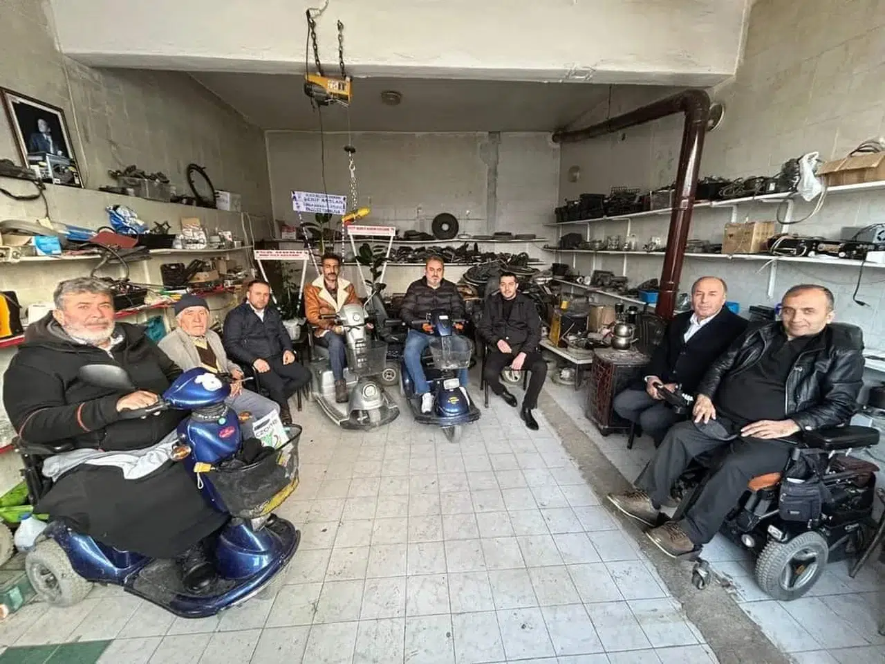 Arslan, Engellilerle Bir Araya Geldi