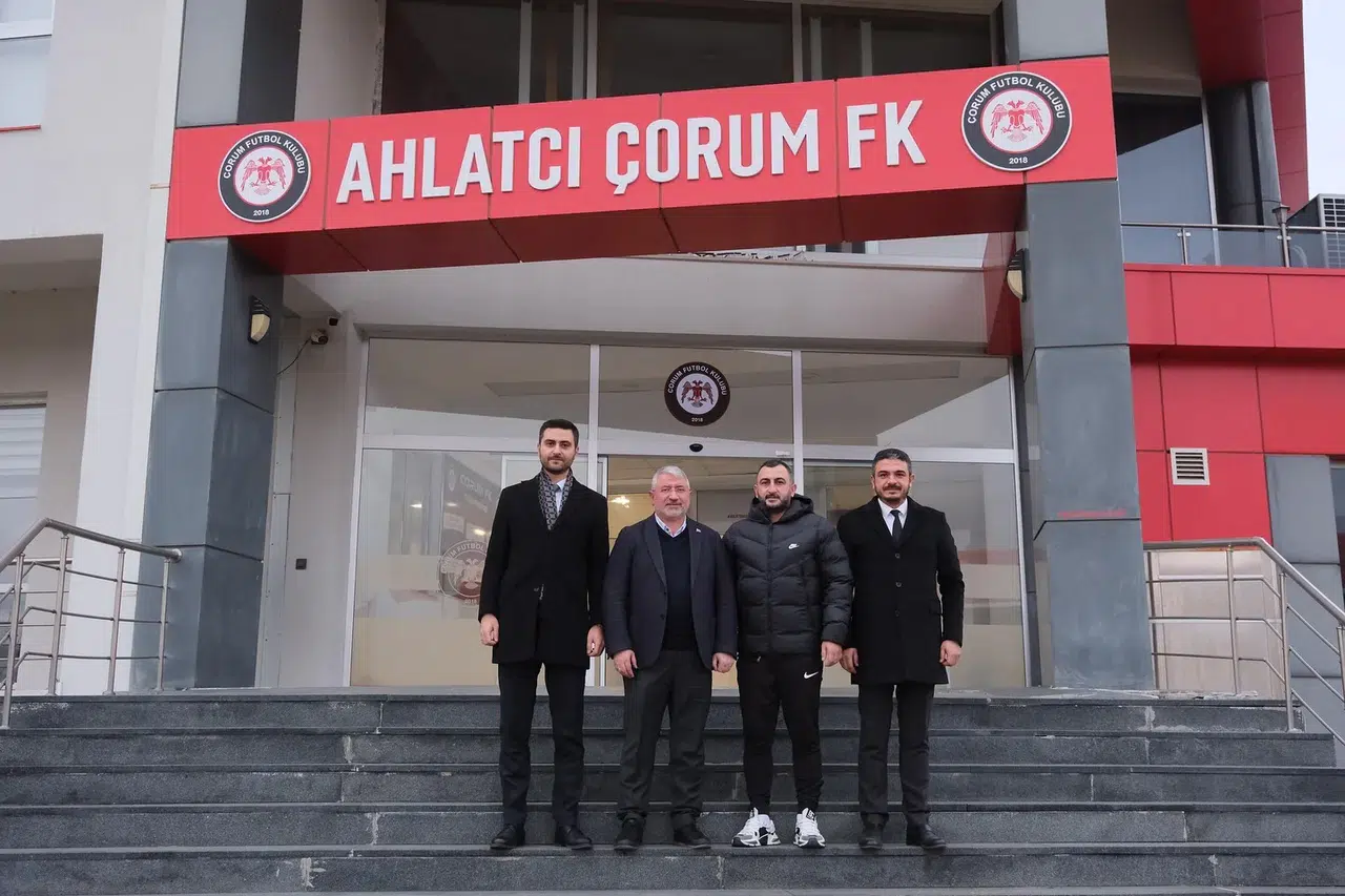 Aşgın’dan Çorum FK’ye Ziyaret