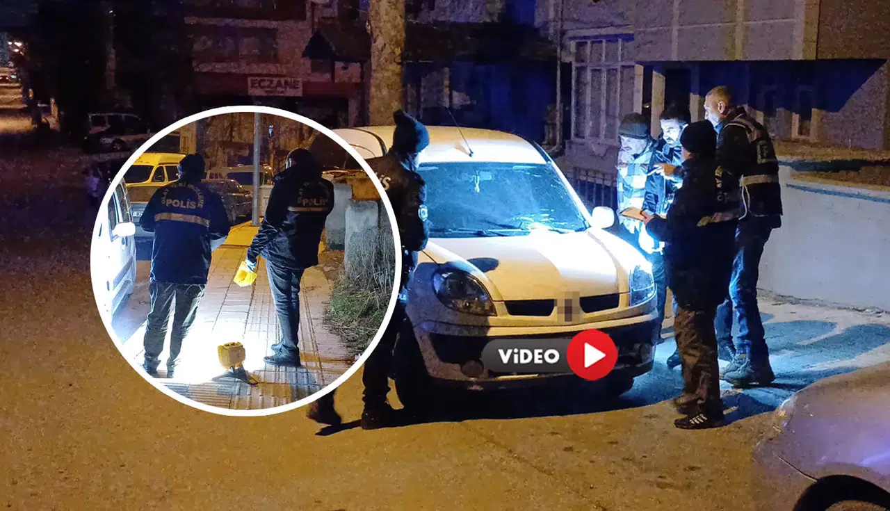Aynı Mahalledeki İki Aracı Kurşuna Tuttular