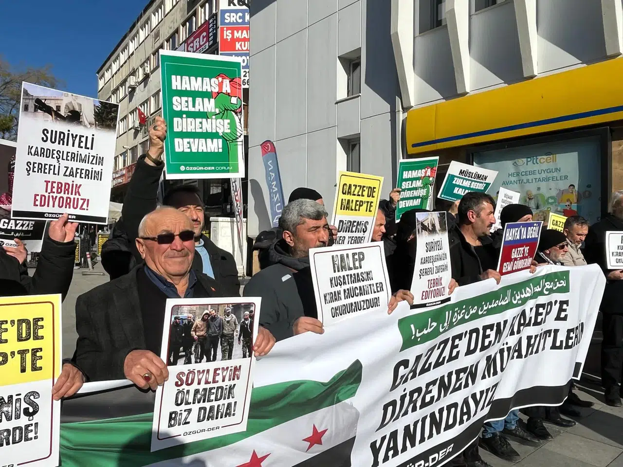 Çorum’dan Suriye ve Gazze’ye Destek