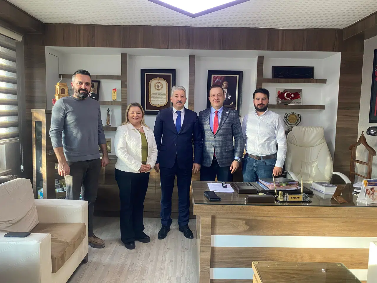 Defterdardan, Eczacı Odası’na Ziyaret