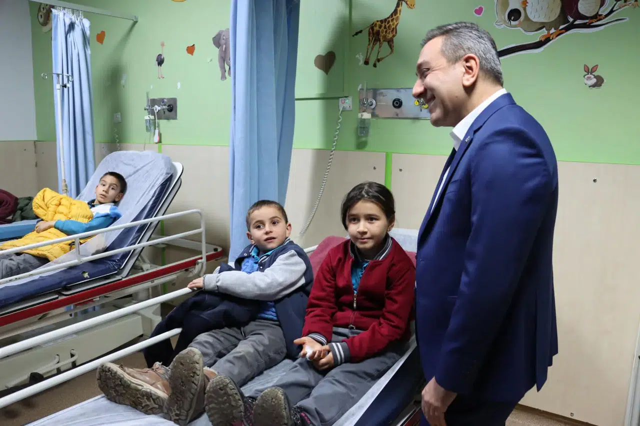 Dere’den Hastane Ziyareti