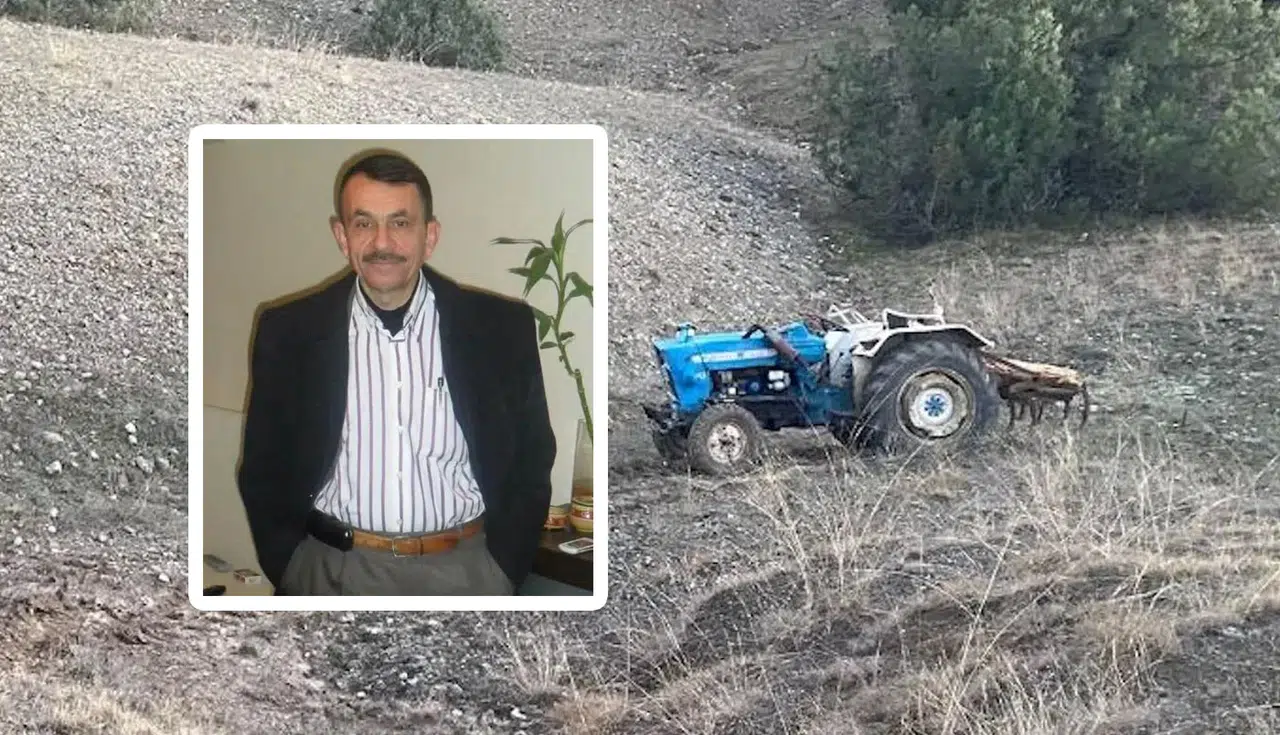 Devrilen Traktörün Sürücüsü Öldü