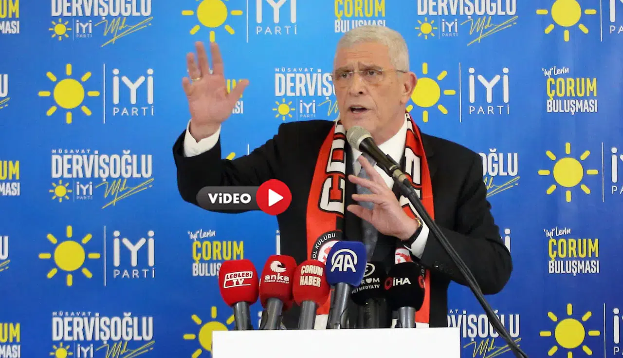Müsavat Dervişoğlu Çorum’a Geldi
