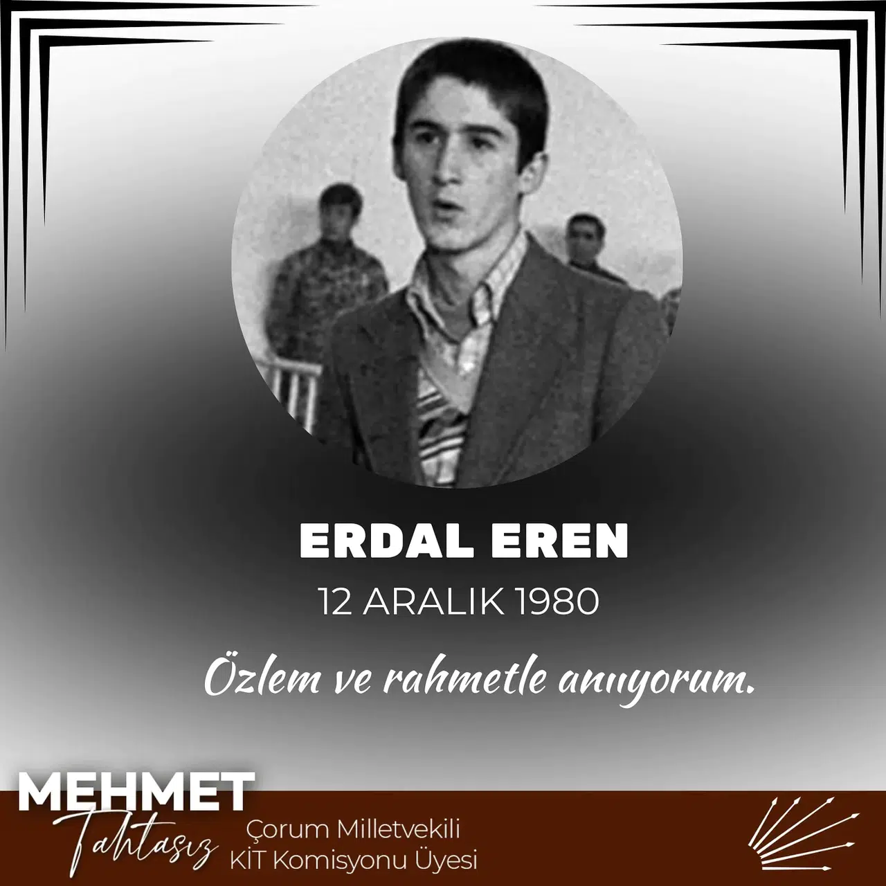 Tahtasız, Eren’i Andı