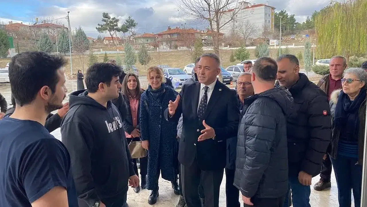 Tahtasız, Osmancık’ta Vatandaşlar ile Buluştu