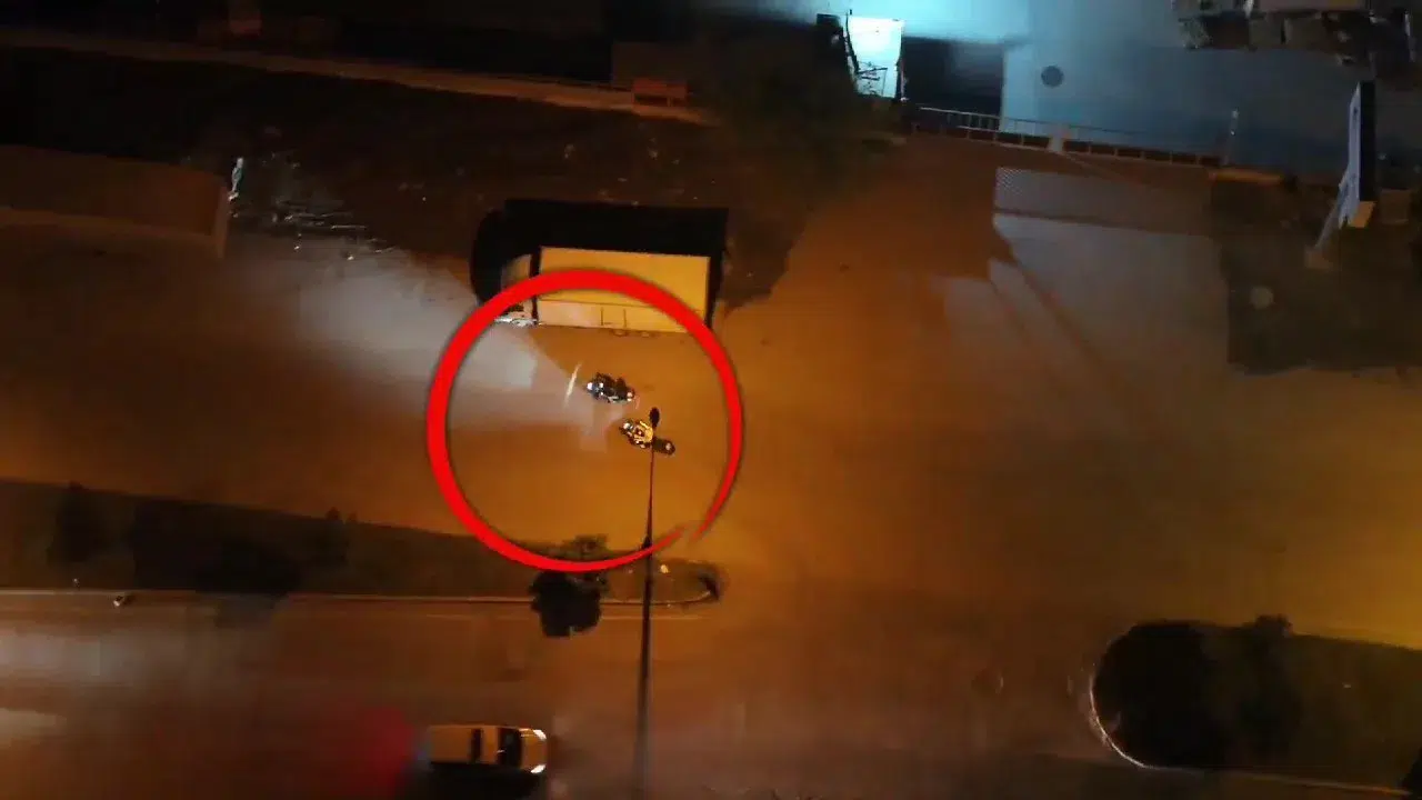 Adana’da Sokakta Yarışan Şoförlere Baskın