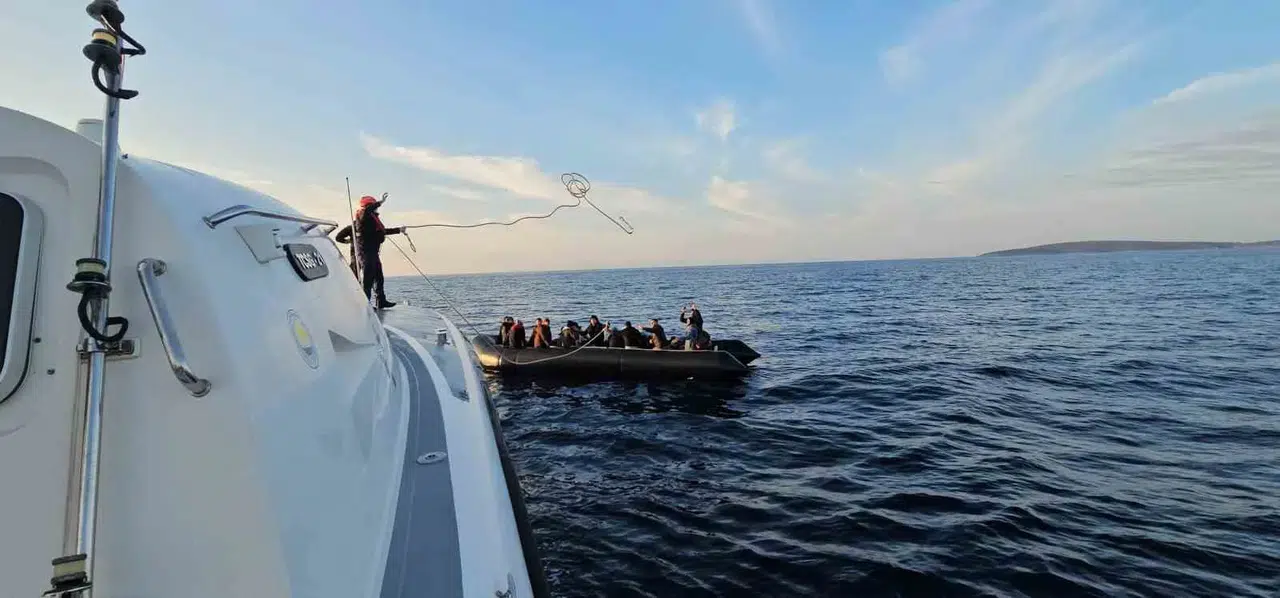 Aydın’da 1 Ayda 267 Sistemsiz Göçmen Kurtarıldı
