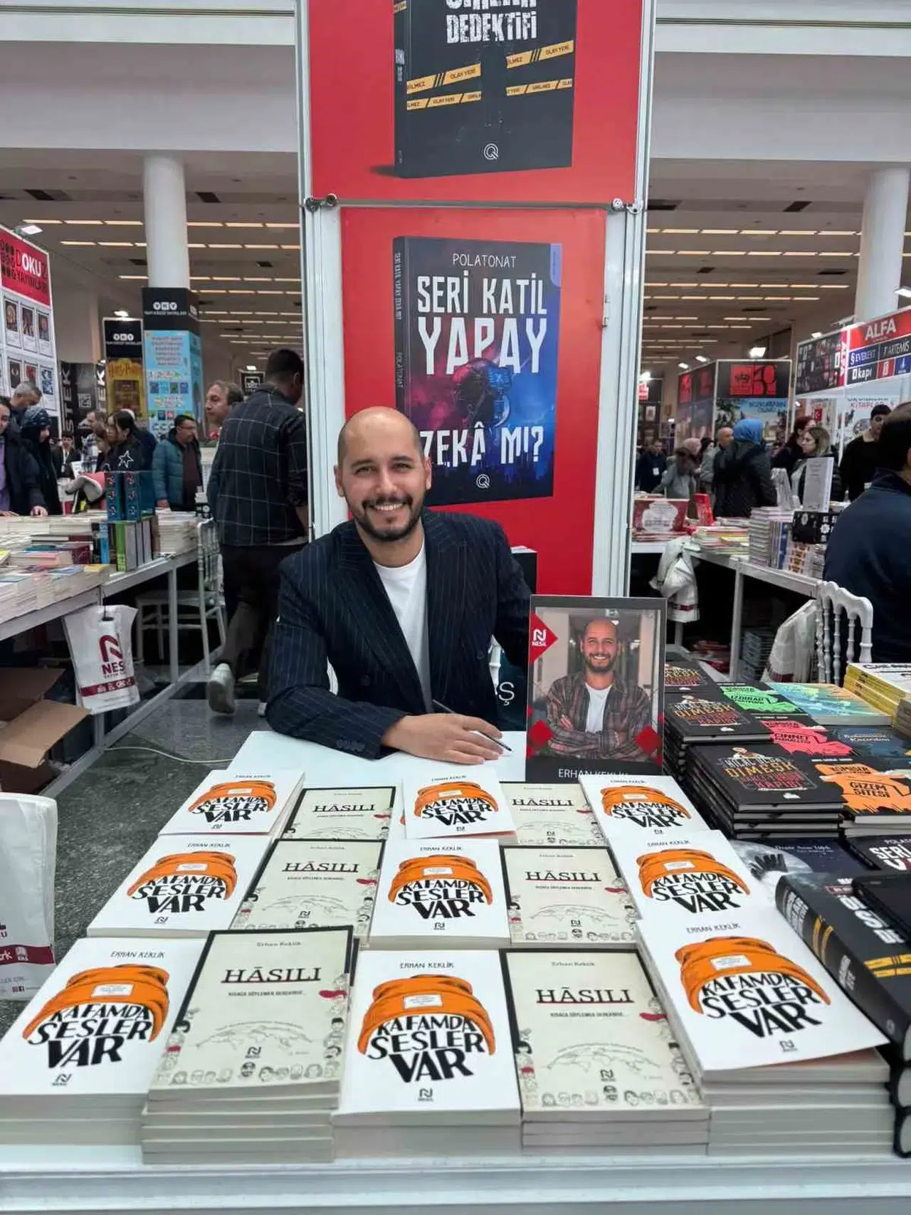 Erhan Keklik, Okurları ve Takipçileriyle Buluştu